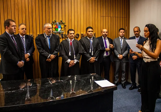 Posse dos novos juízes do TJ-PI