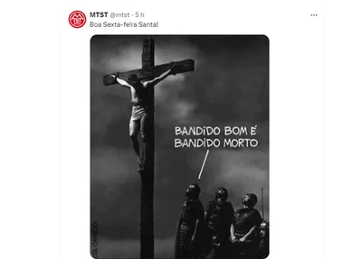 Postagem do MST