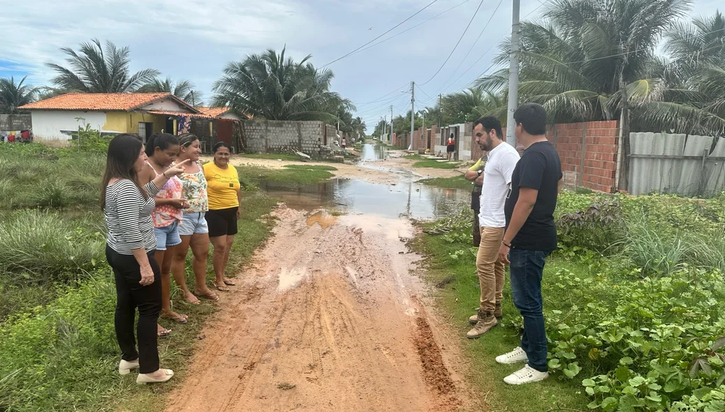 Prefeita conversa com a comunidade