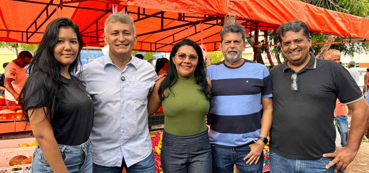 Prefeito Valdecir Júnior participou da Feira Municipal