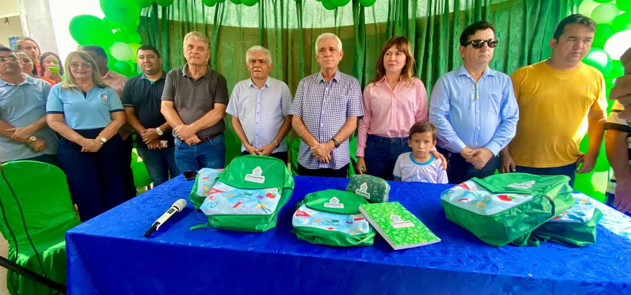 Prefeitura de Esperantina realiza reinauguração da Escola Municipal Gervásio Lages Rebêlo