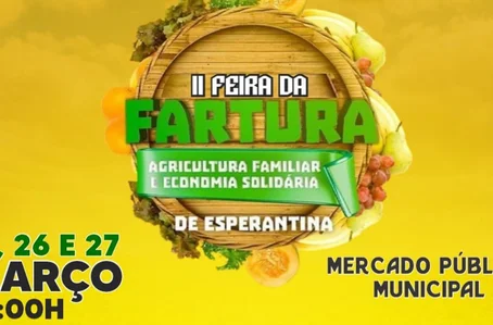Prefeitura de Esperantina realizará segunda edição da Feira da Fartura