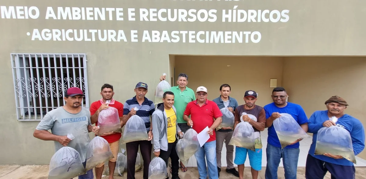 Prefeitura Municipal realiza a primeira etapa da entrega de alevinos