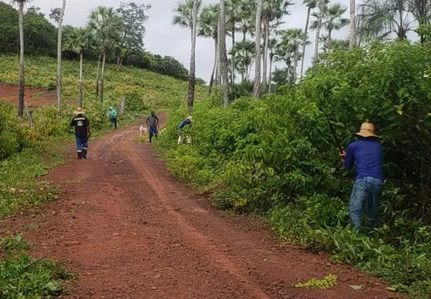 Roço da Semana Santa em Esperantina
