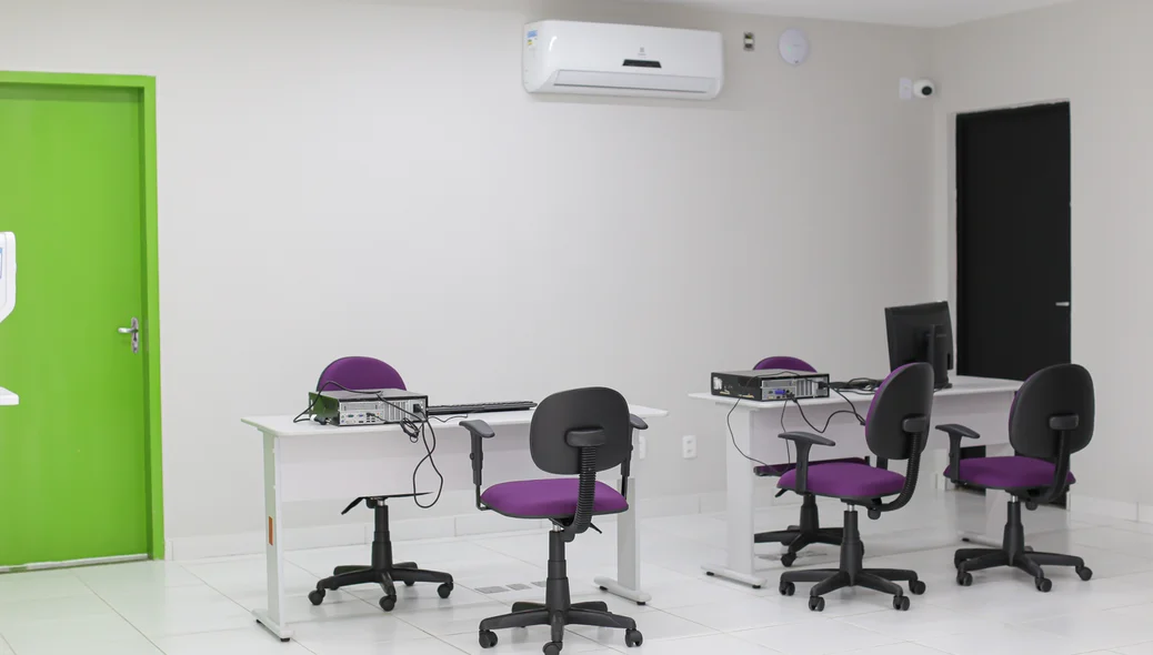 Sala de atendimento da Casa da Mulher Brasileira de Teresina