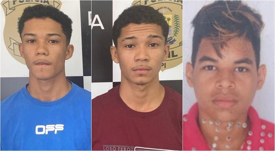 Samuel de Andrade Riotinto, Rafael de Andrade Riotinto e Herverton Vinícius