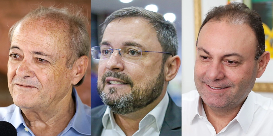 Sílvio Mendes, Fábio Novo e Jeová Alencar