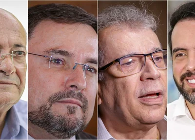 Sílvio Mendes, Fábio Novo, João Vicente Claudino e Professor Tonny