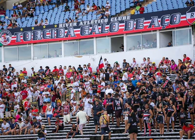 Torcida do River presente no Albertão
