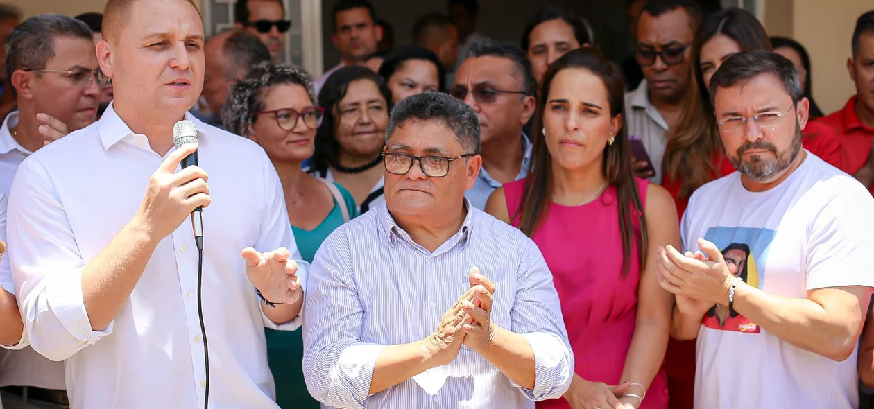Venâncio Cardoso discursando