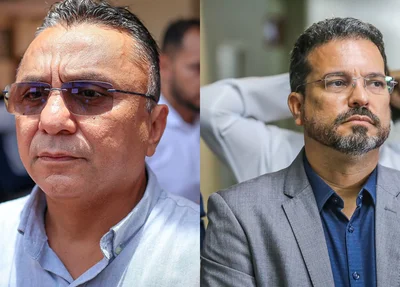 Vereador Dudu (PT) e Michel Saldanha, secretário de Governo da Prefeitura de Teresina