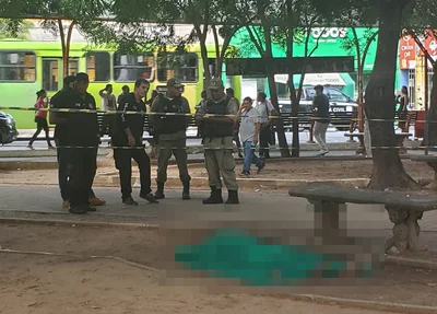Vítima morreu na Praça João Luís Ferreira