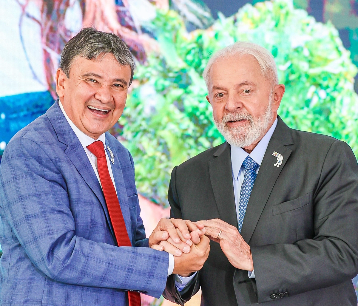 Wellington Dias e Lula