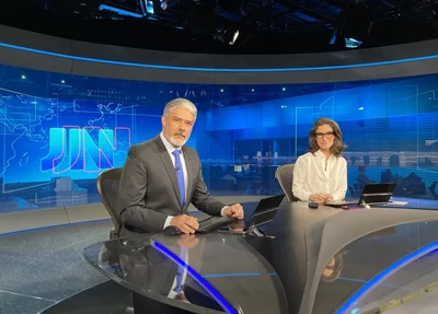 William Bonner e Renata Vasconcellos