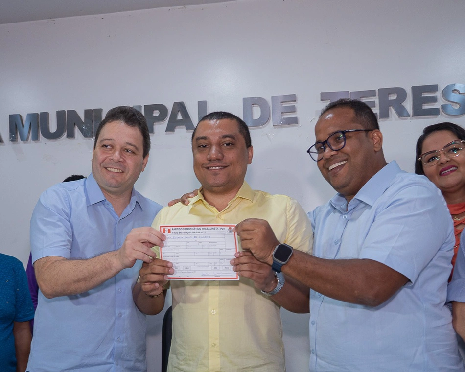 Wilson da Educação, pré-candidato a vereador, filia-se ao PDT