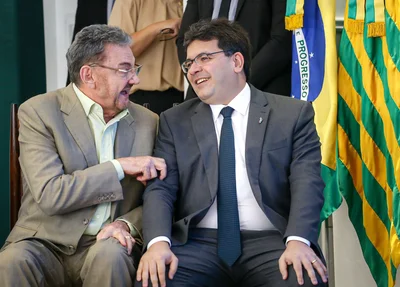 Wilson Martins e Rafael Fonteles