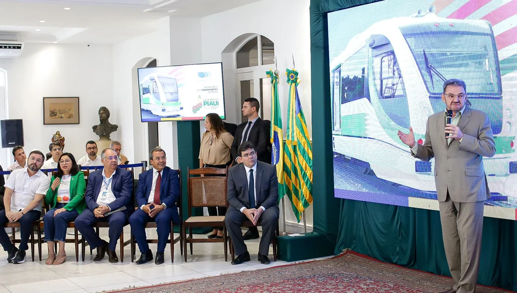 Wilson Martins, presidente da Companhia Ferroviária e de Logística do Piauí