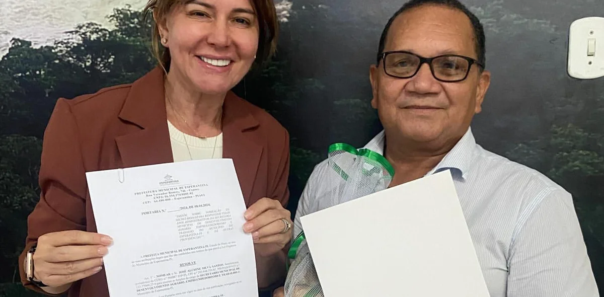 A cerimônia realizada no gabinete da prefeitura