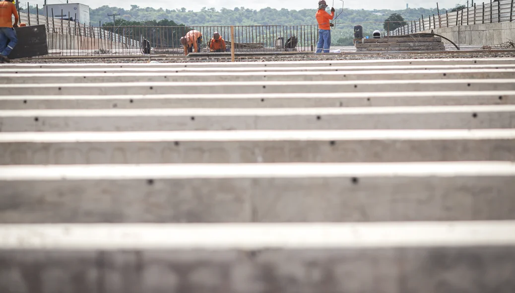 A obra tem um investimento de R$ 46 milhões, do Governo Federal