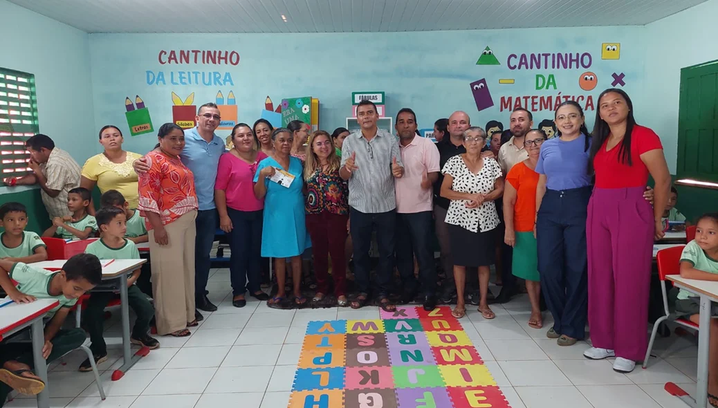 A prefeita Vilma Lima esteve presente na inauguração