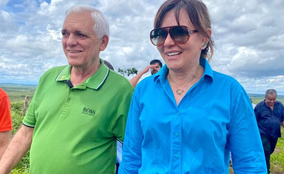 A visita contou com a presença Prefeita de Esperantina e do vice-governador