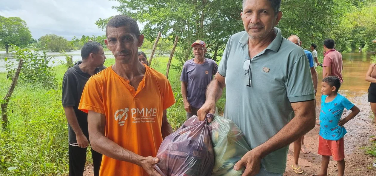 Ação mostra apoio aos moradores da região