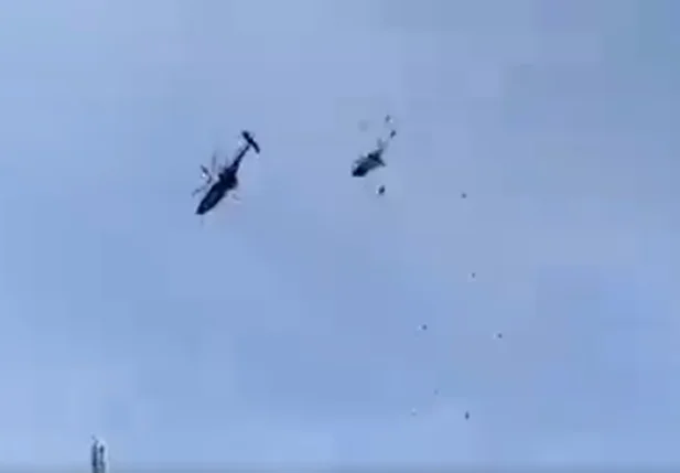 Acidente entre dois helicópteros militares deixa 10 mortos na Malásia