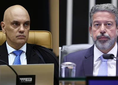 Alexandre de Moraes e Arthur Lira
