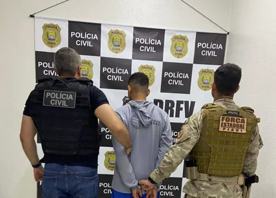 Alvo preso pela DRFV