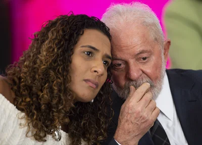Anielle Franco e presidente Lula