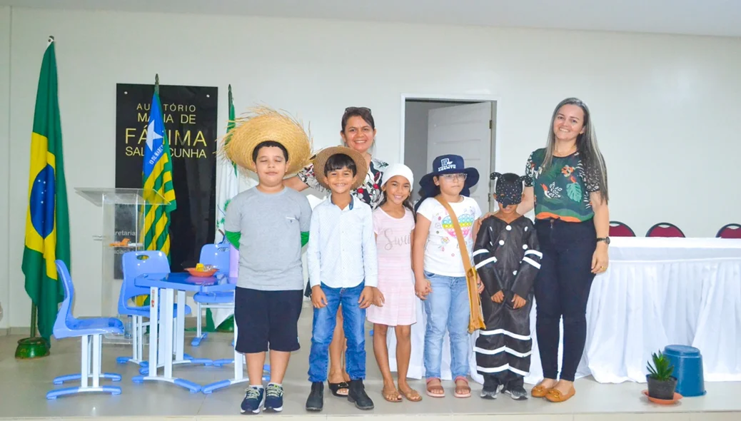 Apresentação das crianças