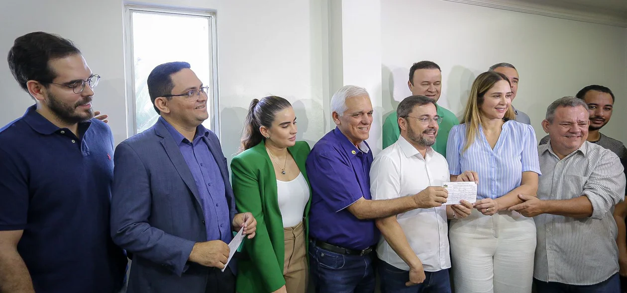Ato de filiação de Lucy Soares ocorreu na sede do MDB
