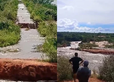 Barragem rompe em Massapê do Piauí