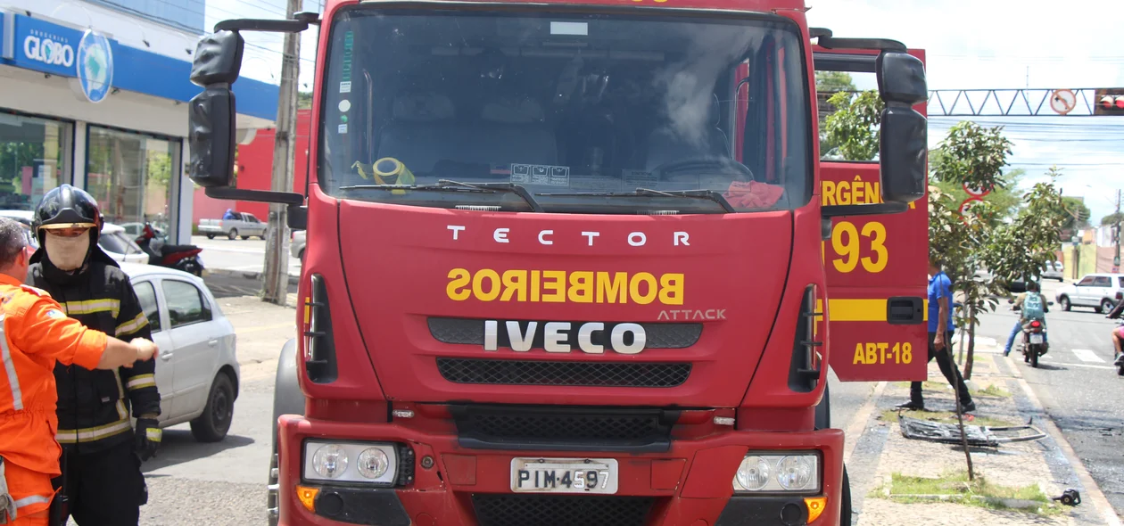 Carro do corpo de bombeiros de Teresina