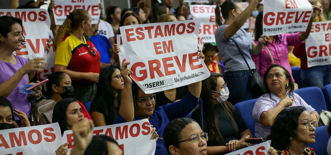 Categoria está em greve