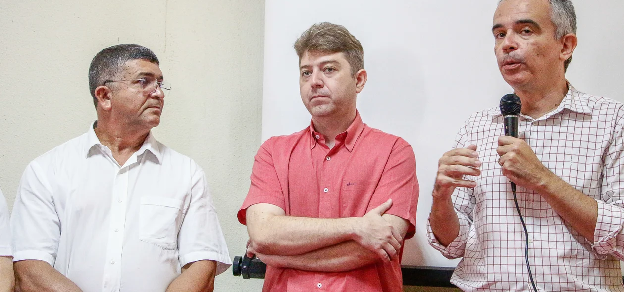 Celso Henrique, Rodrigo Martins e Washington Bonfim
