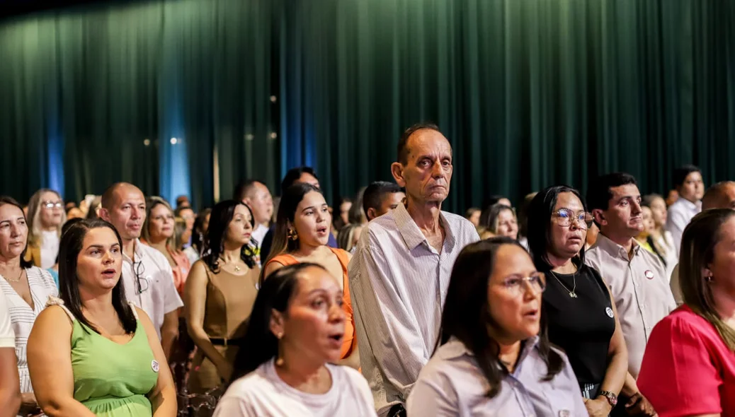 Cerimônia contou com a presença de diversos prefeitos