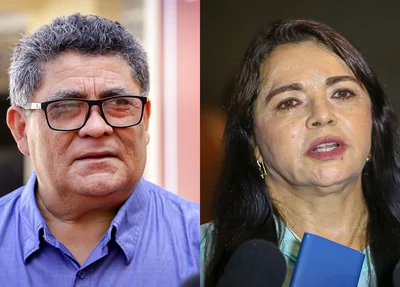 Cícero Magalhães e Teresa Britto