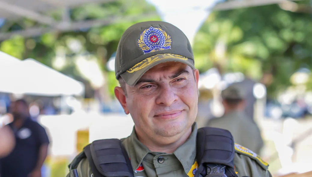 Coronel Schweiwann Lopes, comandante-geral da PM-PI