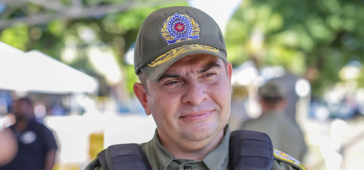 Coronel Schweiwann Lopes, comandante-geral da PM-PI