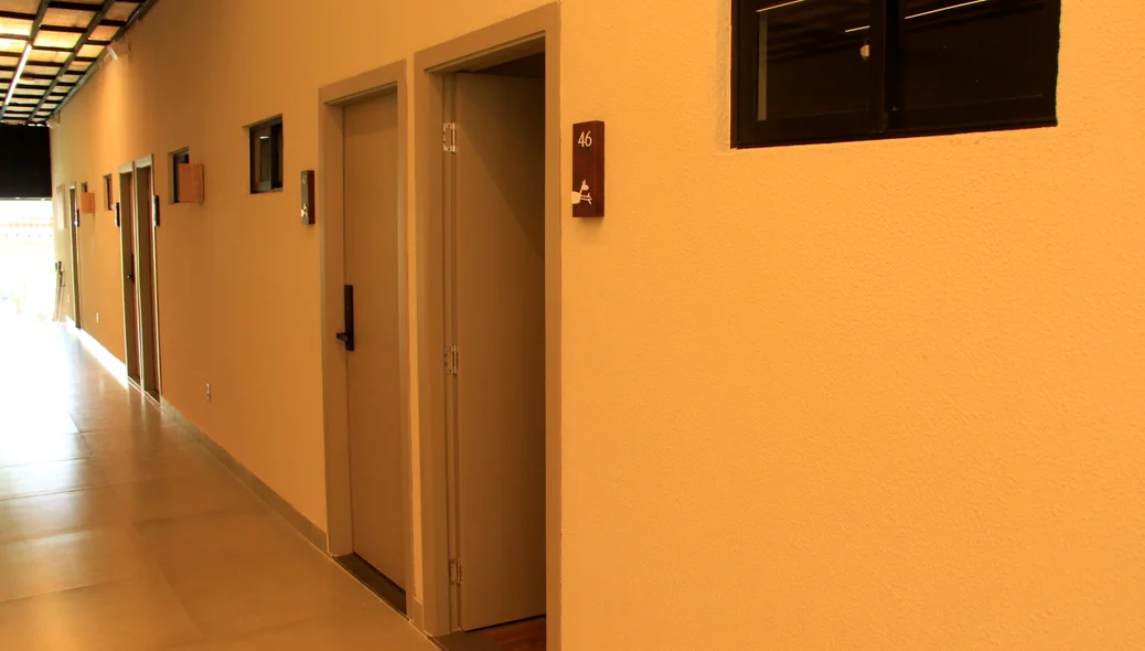 Corredor do hotel