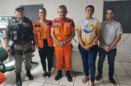 Defesa Civil e Corpo de Bombeiros monitoram Itainópolis
