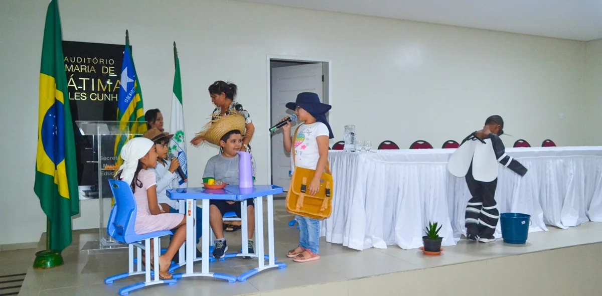 dos alunos do 1º ano da Unidade Escolar Pedro Alves Cabral