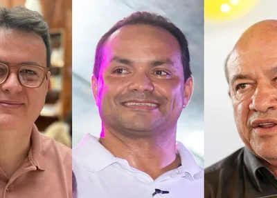 Dr. Ferdinand Freitas, Pedro Gomes e Dr. Ricardo Camarço
