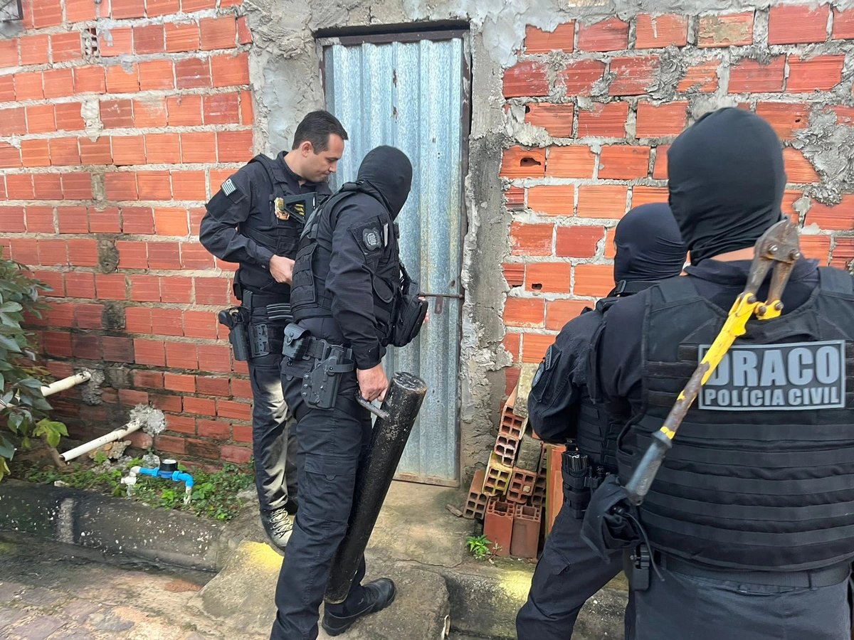 DRACO deflagra operação e cumpre mandados em Teresina e Pedro II