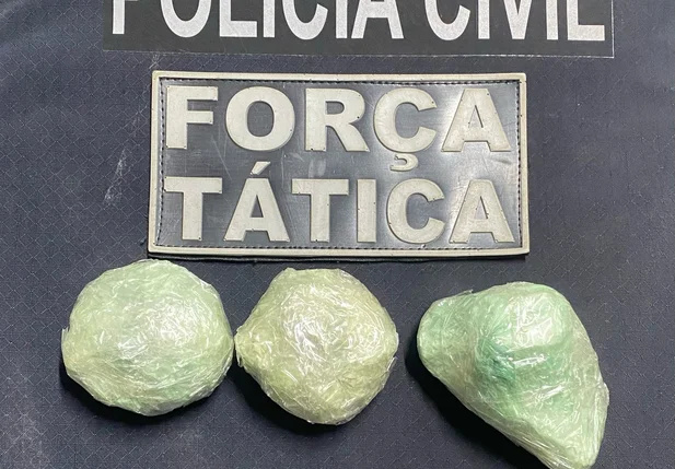 Drogas apreendidas em Valença