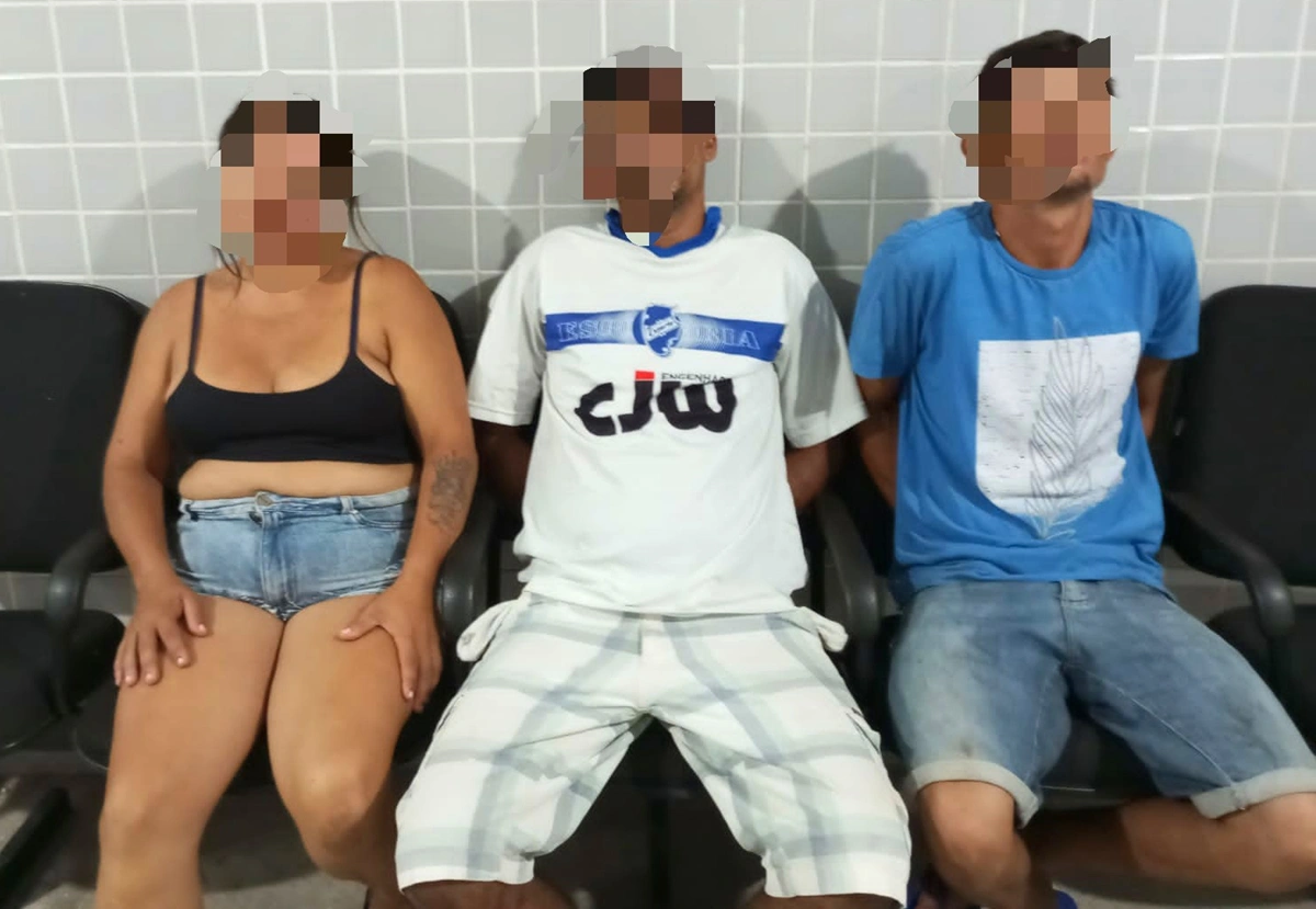 Dupla é presa acusada de assaltar casa de idosos em Campo Maior