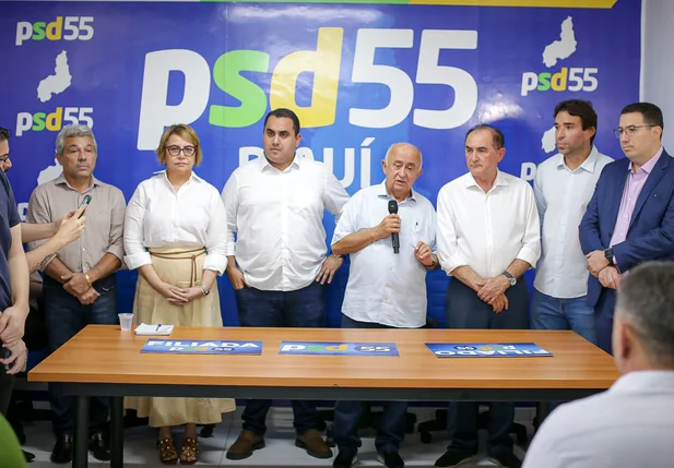Durante o evento de filiação