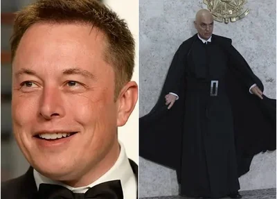 Elon Musk chama Alexandre de Moraes de "Darth Vader do Brasil"
