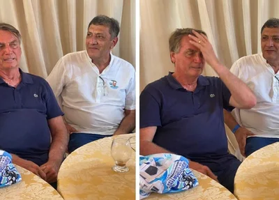 Encontro de Jair Bolsonaro (PL) com Francisco Mendes